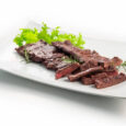 Bavette à l’échalote confitesson
